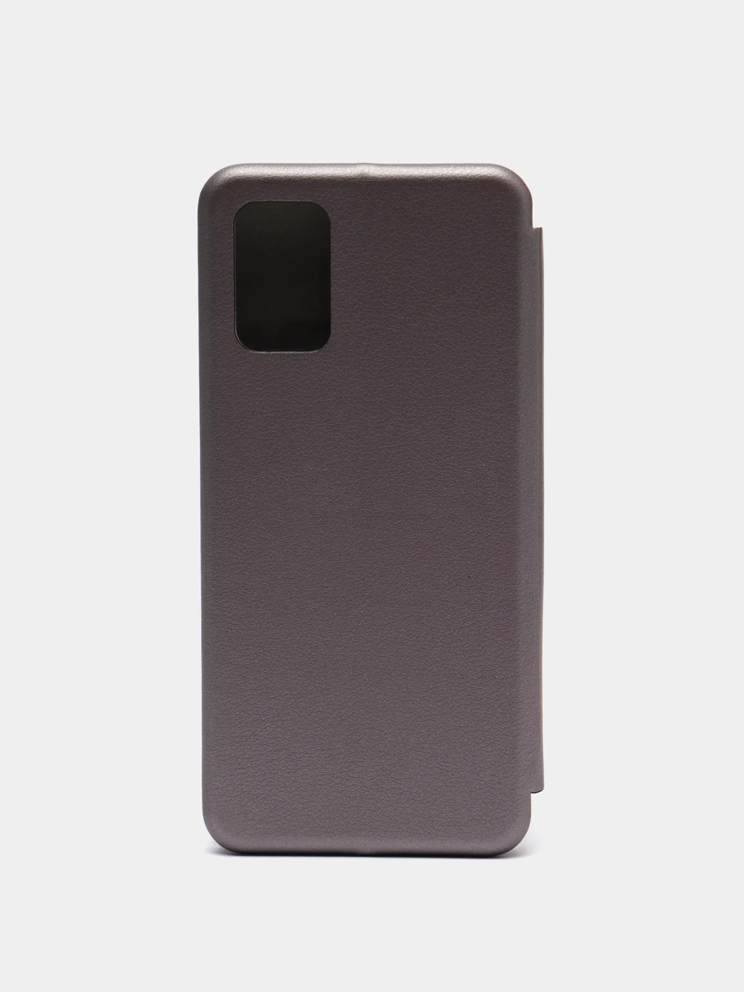 Серебряный чехол книжка Samsung Galaxy A03S с функцией подставки