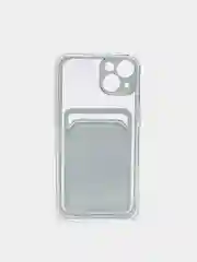 Тёмно-зелёный чехол для iPhone 11, 12, 13, Pro, Max, 7, 8, Plus, с карманом для карт