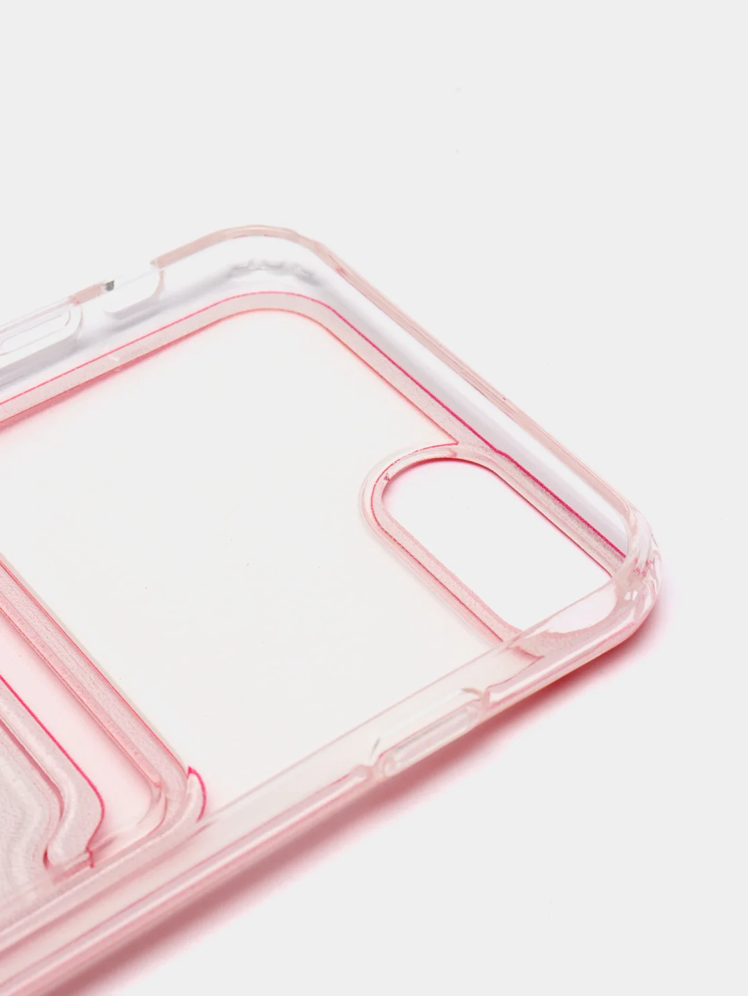 Красный чехол для iPhone 11, 12, 13, Pro, Max, 7, 8, Plus, с карманом для карт