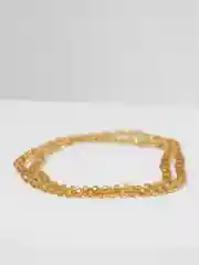 Манго бусы из чешского стекла