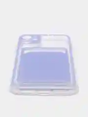 Лавандовый чехол для iPhone 11, 12, 13, Pro, Max, 7, 8, Plus, с карманом для карт