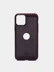 Фиолетовый чехол ультратонкий с перфорацией для Айфон iPhone 11, iPhone 11 Pro, iPhone 11 Pro Max