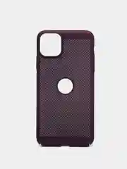Фиолетовый чехол ультратонкий с перфорацией для Айфон iPhone 11, iPhone 11 Pro, iPhone 11 Pro Max
