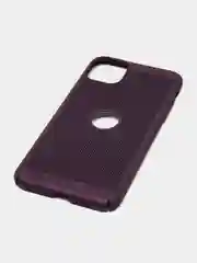Фиолетовый чехол ультратонкий с перфорацией для Айфон iPhone 11, iPhone 11 Pro, iPhone 11 Pro Max