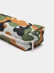 Зеленый пенал прямоугольный, 19 х 5 х 3,5 см, 4 дизайна