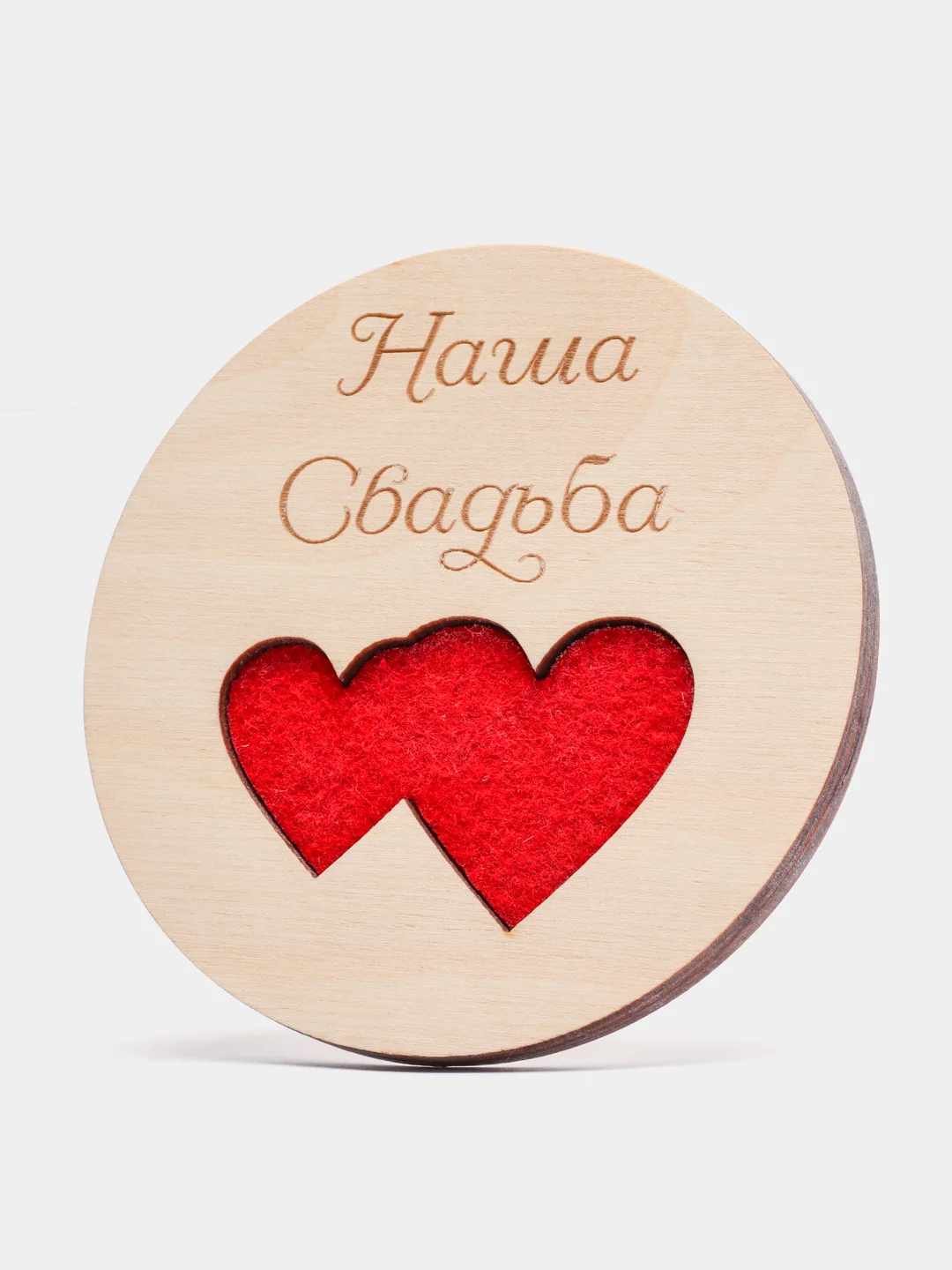 Шкатулка для обручальных колец "Наша Свадьба", изделие под кольца