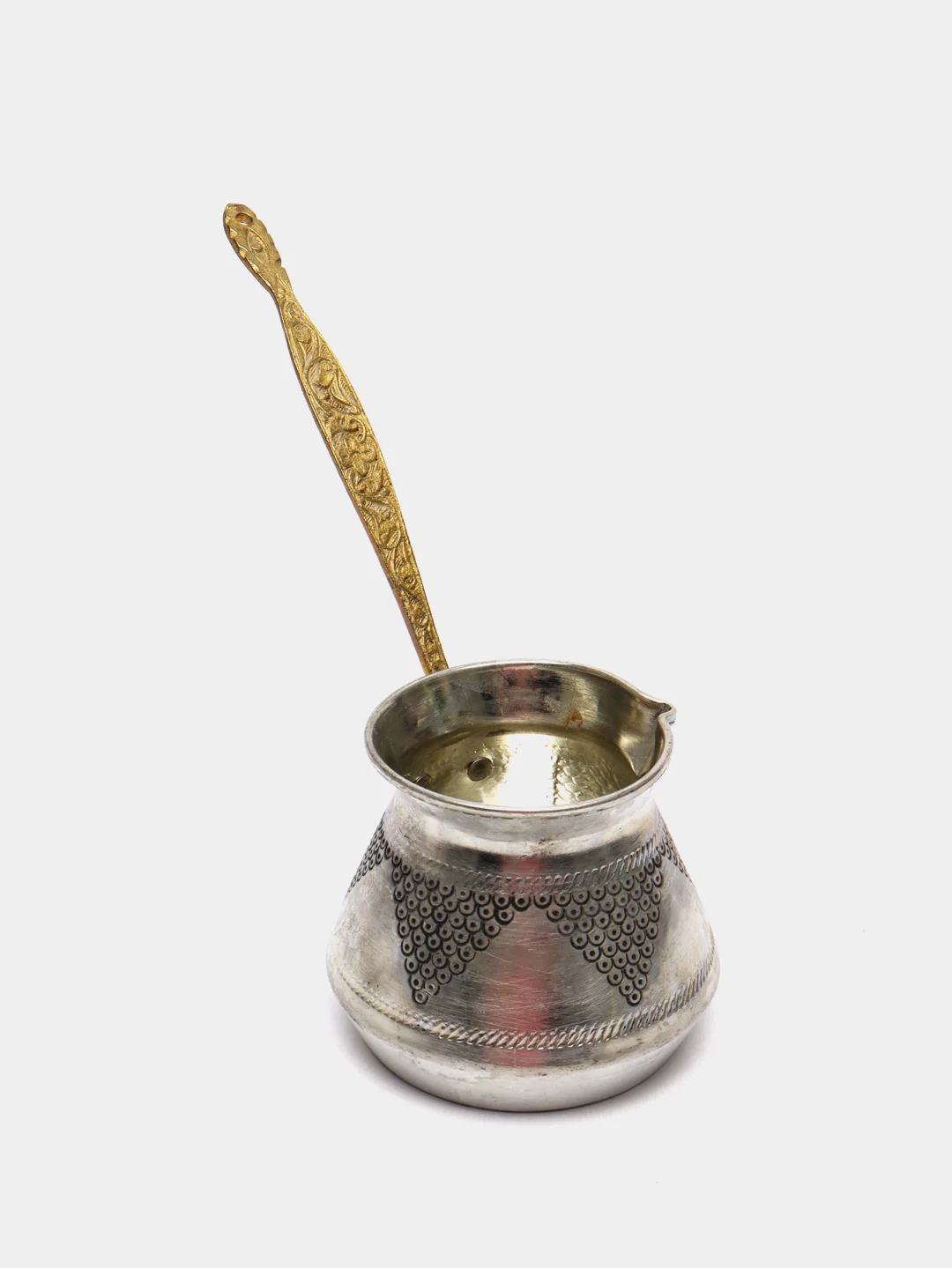 Серебряный турка из меди, 450 мл