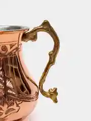 Медный медная кружка, ручной работы