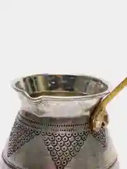 Серебряный турка для кофе из меди, 350 мл