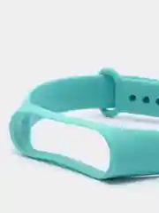 Бирюзовый нейлоновый и силиконовый ремешок для фитнес браслета Xiaomi Mi Band 3, 4
