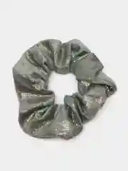 Зеленый резинка для волос блестящая