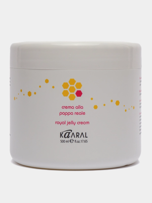 Маска питательная для волос с маточным молочком Kaaral Royal Jelly Cream, 500 мл