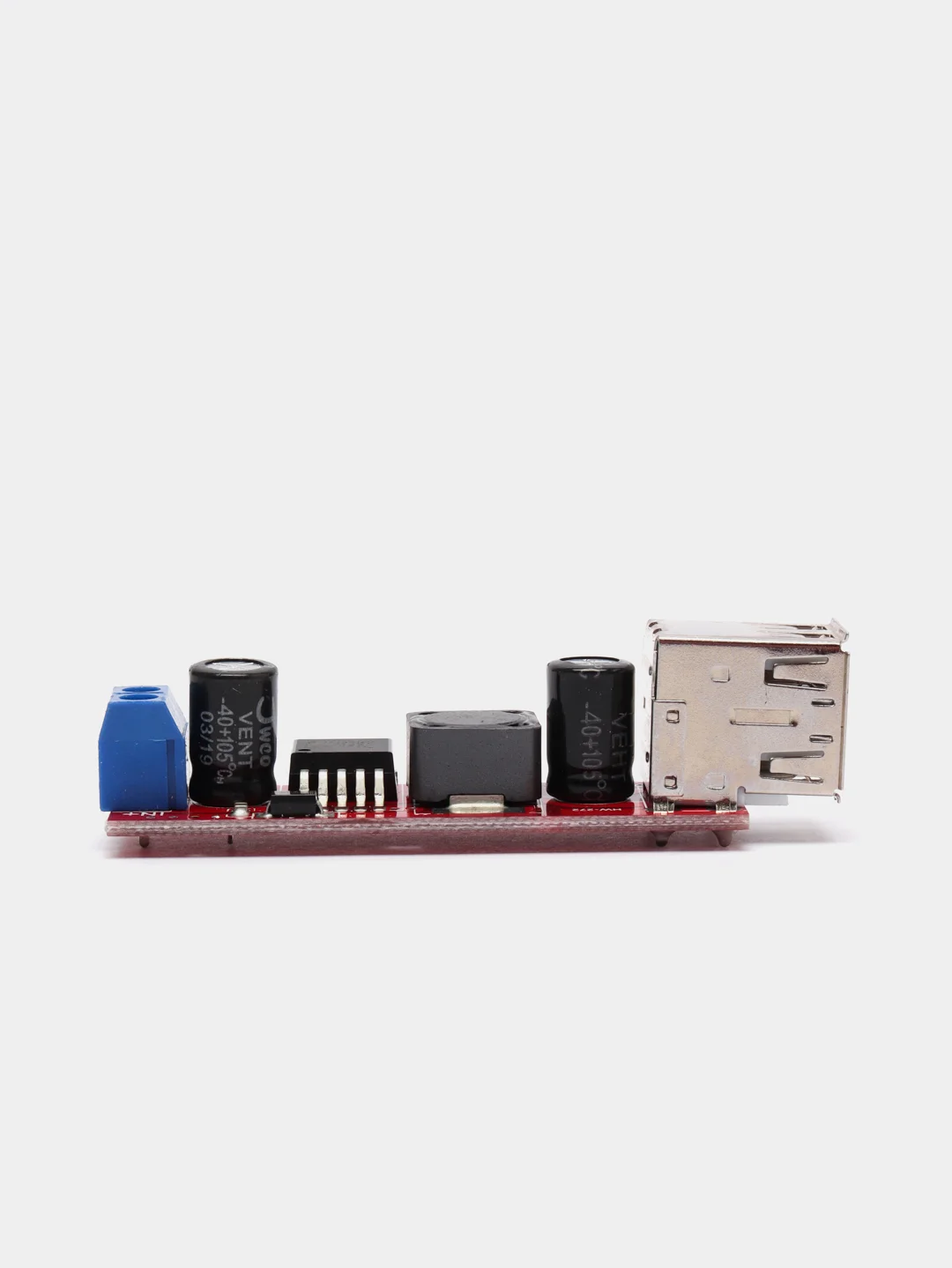 Понижающий DC-DC модуль 2х5В 3А, 2 выхода USB (3A Buck Regulator) Вход: 6-40В