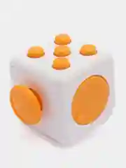 Желтый кубик-антистресс Fidget Cube (фиджет куб) игрушка развивающая, тактильная, сенсорная
