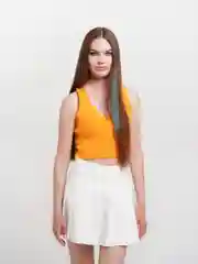 Фиолетовый пряди на заколке "Двухцветные"