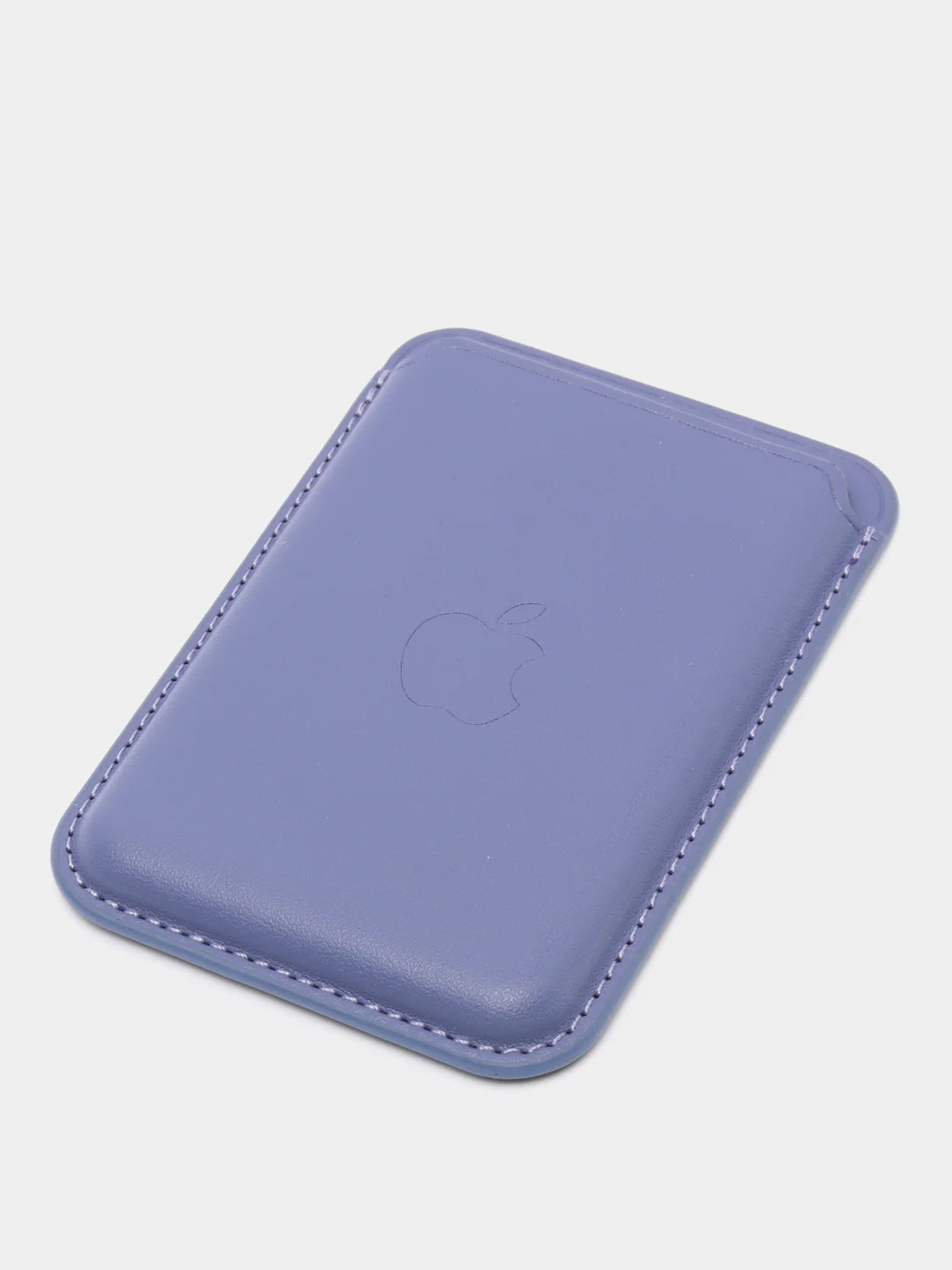 Сиреневый кошелёк для карт на магните MagSafe Leather Wallet