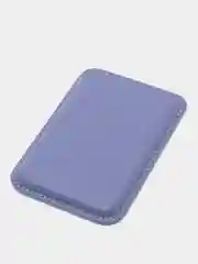 Сиреневый кошелёк для карт на магните MagSafe Leather Wallet
