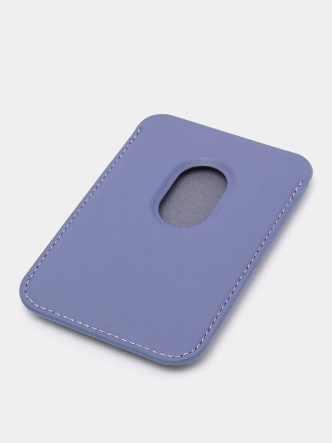 Сиреневый кошелёк для карт на магните MagSafe Leather Wallet