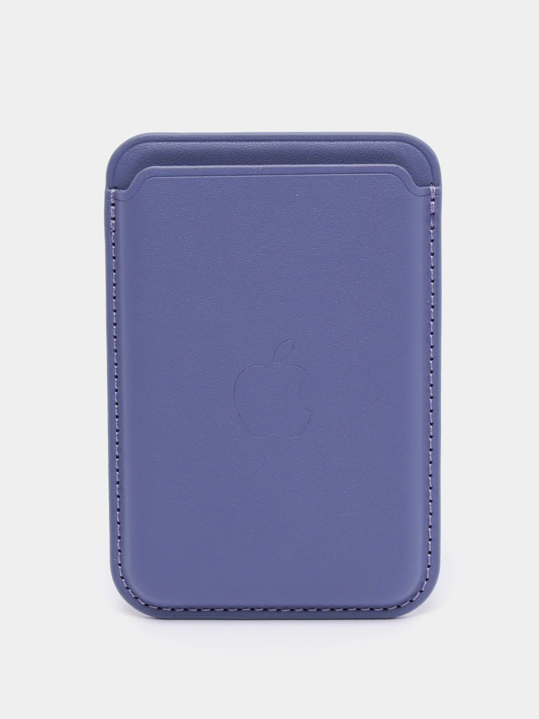 Сиреневый кошелёк для карт на магните MagSafe Leather Wallet