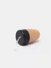 Белый микронаушник Bluetooth Капсульный 8мм + кнопка-пищалка