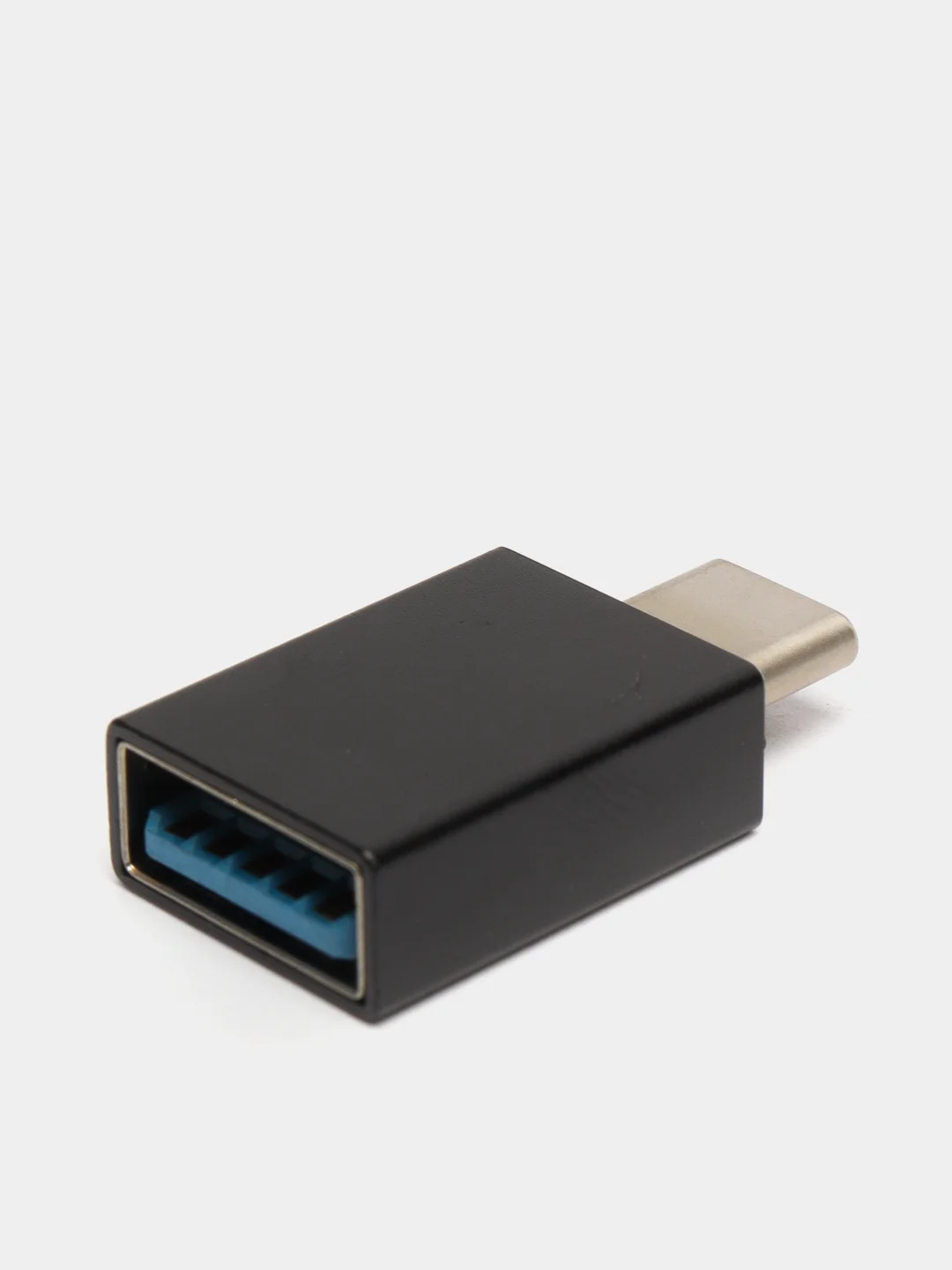 Черный otg-переходник с Type-C на USB