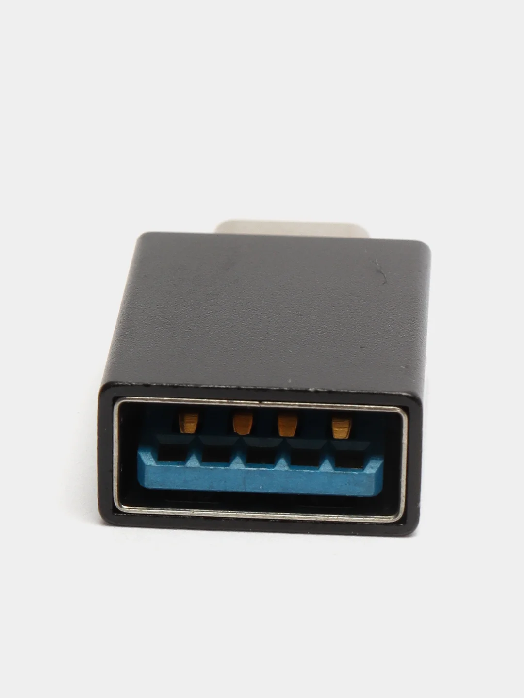 Черный otg-переходник с Type-C на USB
