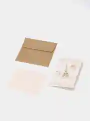 Бирюзовый мини открытки 3D