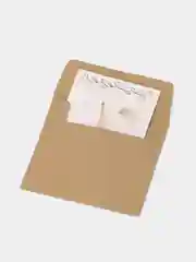 Бирюзовый мини открытки 3D