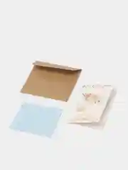 Бежевый мини открытки 3D
