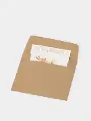 Бежевый мини открытки 3D