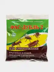 Фас Дубль средство от бытовых насекомых, тараканов, муравьёв, клопов. 125г