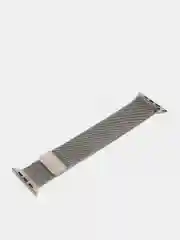 Серебряный ремешок для Apple Watch "Миланская петля"