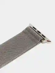 Серебряный ремешок для Apple Watch "Миланская петля"