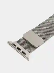 Серебряный ремешок для Apple Watch "Миланская петля"