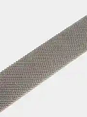 Серебряный ремешок для Apple Watch "Миланская петля"