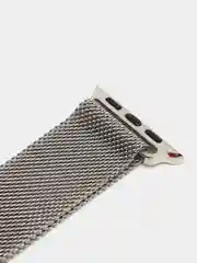 Серебряный ремешок для Apple Watch "Миланская петля"