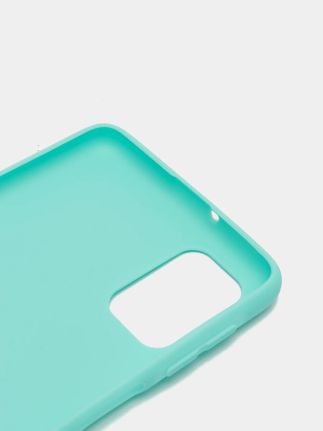 Бирюзовый чехол Samsung Galaxy M31s, Самсунг Галакси М31с силиконовый, цветной, матовый