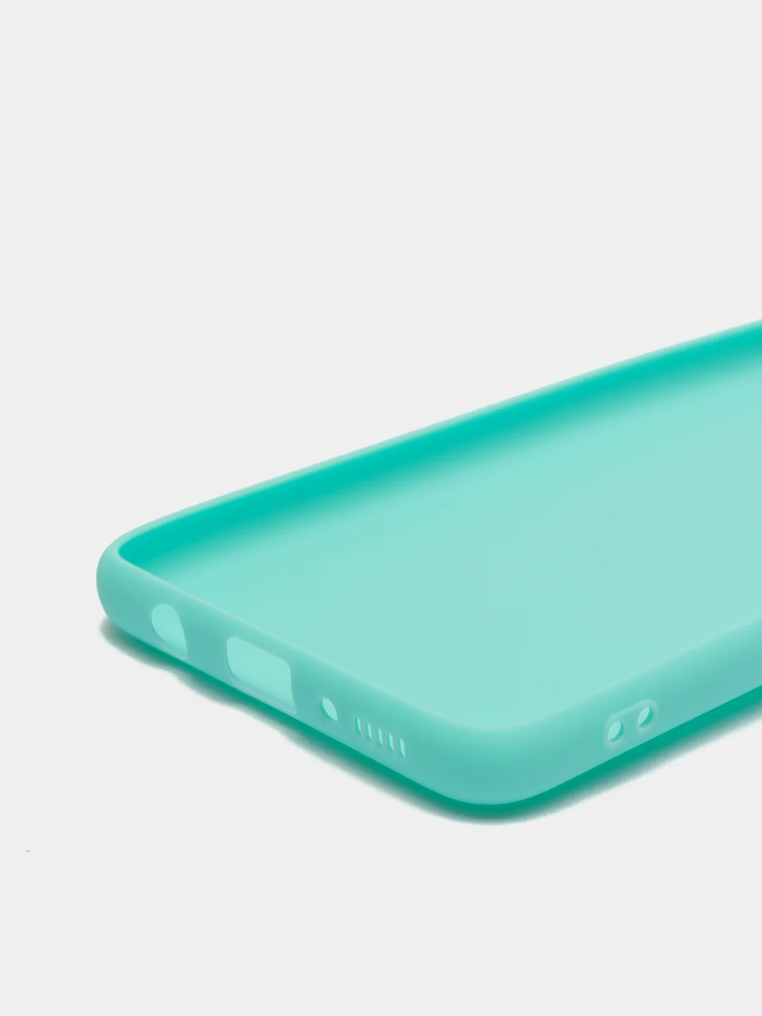 Бирюзовый чехол Samsung Galaxy M31s, Самсунг Галакси М31с силиконовый, цветной, матовый