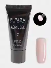 Elpaza Acryl Gel для наращивания и моделирования ногтей, 30 мл