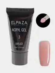 Elpaza Acryl Gel для наращивания и моделирования ногтей, 30 мл