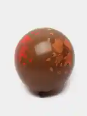 Коричневый воздушный шар с дизайном "Листья", 1 шт
