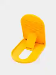 Желтый портативная настольная подставка для смартфона