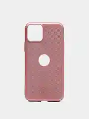 Розовый чехол ультратонкий с перфорацией для Айфон iPhone 11, iPhone 11 Pro, iPhone 11 Pro Max