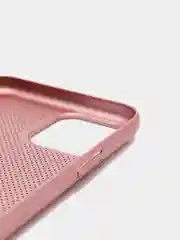 Розовый чехол ультратонкий с перфорацией для Айфон iPhone 11, iPhone 11 Pro, iPhone 11 Pro Max