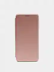 Розовый чехол книжка Samsung Galaxy A03S с функцией подставки