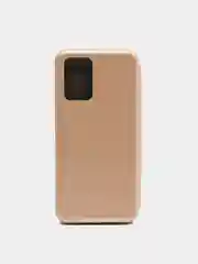 Золотой чехол книжка Xiaomi Redmi 10 с функцией подставки
