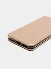Золотой чехол книжка Xiaomi Redmi 10 с функцией подставки