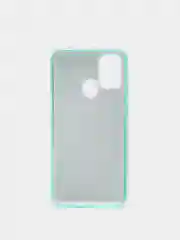 Зеленый чехол Samsung Galaxy M21 / M30s, Самсунг Галакси М21 / М30с блестящий сияющий