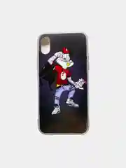 Чехол для iPhone X/XS с мульт-персонажами
