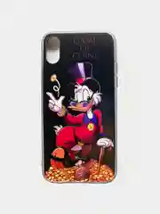 Чехол для iPhone X/XS с мульт-персонажами